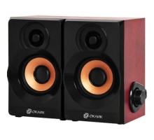 Оклик OK-161 2.0 черный/вишня 6Вт