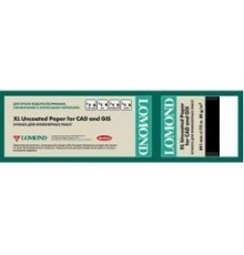 LOMOND 1209130 Бумага инженерная матовая, 80 г/м2, 297мм х 175м х 76 мм. 