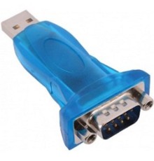 ORIENT Адаптер UAS-012, USB Am to RS232 DB9M (WCH CH340, поддерж.Win 8.x/10), крепеж разъема - гайки