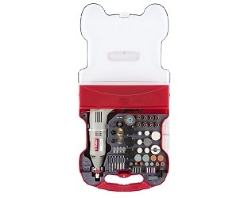 [Шлифовальная машина] ЗУБР Гравер [ЗГ-130ЭК H172] { электрический с набором мини-насадок в кейсе, 172 предмета }