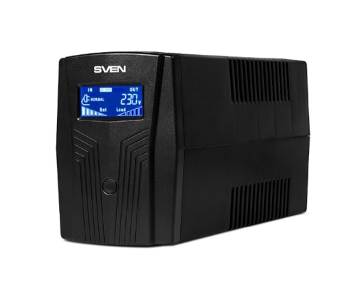 [ИБП] SVEN Источник бесперебойного питания Pro 650 (LCD, USB) SV-013844