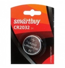 Smartbuy CR2032/1B (12/720) (SBBL-2032-1B) (1 шт. в уп-ке)
