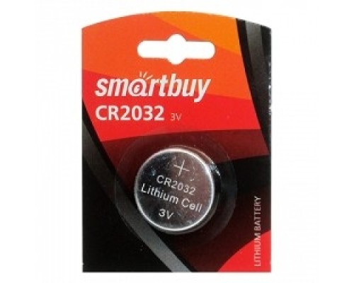 [Батарейки] Smartbuy CR2032/1B (12/720) (SBBL-2032-1B) (1 шт. в уп-ке)