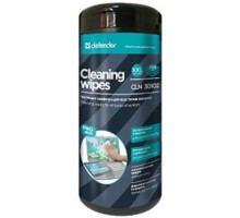 DEFENDER Влажные чистящие салфетки  CLN 30102 PRO в пласт. тубе, 100шт.
