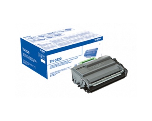 [Расходные материалы] Brother TN-3520 Тонер-картридж, Black HL-L6400DW, HL-L6400DWT, MFC-L6900DW, MFC-L6900DWT (20 000 стр.) (TN3520)