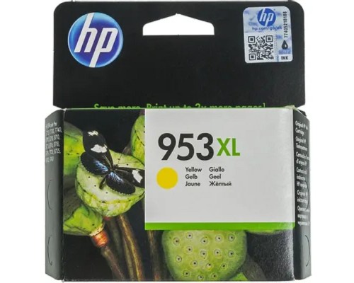 [Расходные материалы] HP F6U18AE Картридж струйный  №953XL желтый {OJP 8710/8720/8730/8210 (1600стр.)}
