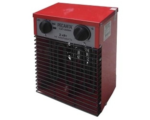 [Тепловые пушки] Ресанта ТЭП-2000Н [67/1/17] Тепловая электрическая пушка { 2000/1000 Вт, 220/230 В, 3.2 кг }