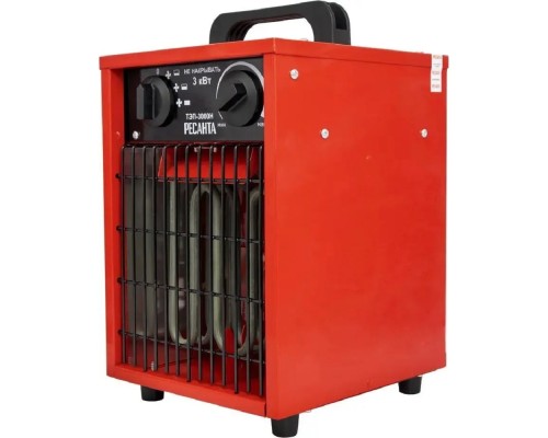 [Тепловые пушки] Ресанта ТЭП-3000Н [67/1/18] Тепловая электрическая пушка { 3000/1500 Вт, 220/230 В, 3.2 кг }
