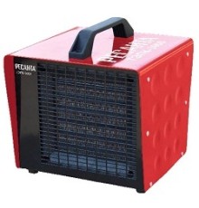 Ресанта ТЭПК-3000 [67/1/22] Тепловая электрическая пушка { 220В, 50Гц, керам.нагревательный элемент, Мощность 3 кВт, Номинальный ток 8,7А, 2 режима работы, Защита от перегрева }