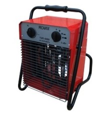 Ресанта ТЭП-5000 [67/1/3] Тепловая электрическая пушка { квадратная, 380В, вентилятор/2500/5000 Вт, 6,9 кг }