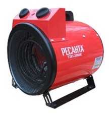 Ресанта ТЭП-3000К [67/1/8] Тепловая электрическая пушка { круглая, 220В, вентилятор/3000 Вт, 5,1 кг }