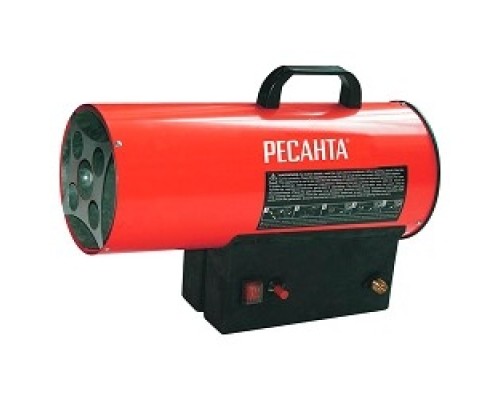 [Тепловые пушки] Ресанта ТГП-10000 [67/1/20] Тепловая газовая пушка { Мощность 10кВт, 300м.куб/ч, 0,7 бар, расход 0,86кг/час }