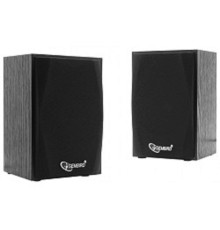 Акустич. система 2.0 Gembird SPK-201 {МДФ, черный ,2х2,5 Вт,USB-питание}