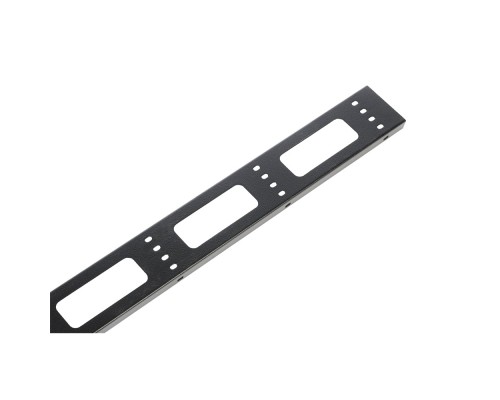 [Аксессуар] ЦМО Вертикальный кабельный органайзер для стойки внешний с окнами, ширина 95мм 42U, цвет черный  (ВКО-СТК-42-9005)