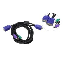 ProCase [CE0300] Кабель 3.0м PS/2 + USB для KVM переключателей Procase  серии Е 