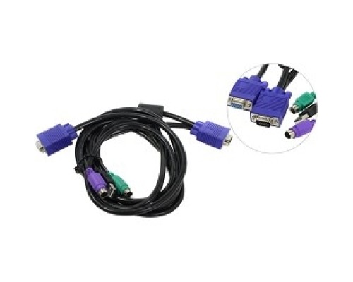 [Переключатель] ProCase [CE0300] Кабель 3.0м PS/2 + USB для KVM переключателей Procase  серии Е 