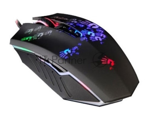 Мышь A4Tech Bloody A6 Blazing black Laser (4000dpi) USB Gaming (8but)