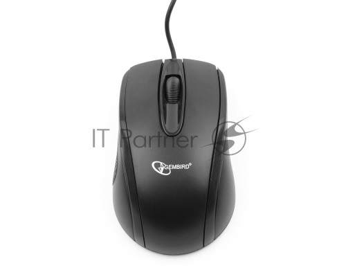 Мышь Gembird MUSOPTI8-801U Black, USB, 800DPI 