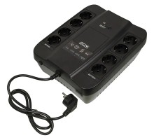 PowerCom Spider SPD-1000N ИБП {OffLine, 1000VA/550W, Tower, 8xEURO: 4 с резервным питанием, 4 с фильтрацией} (332717)