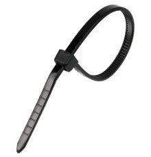 Exegate EX253847RUS Стяжка нейлоновая, неоткрывающаяся. Exegate <CV-100B>, 100мм, упак. 100шт Black