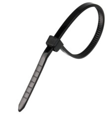 Exegate EX253853RUS Стяжка нейлоновая, неоткрывающаяся. Exegate <CV-250B>, 250мм, упак. 100шт Black