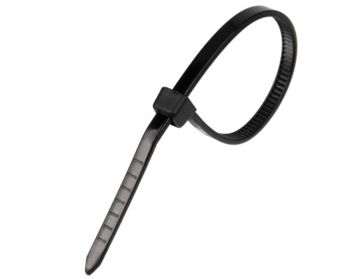 [Аксессуар] Exegate EX253853RUS Стяжка нейлоновая, неоткрывающаяся. Exegate <CV-250B>, 250мм, упак. 100шт Black