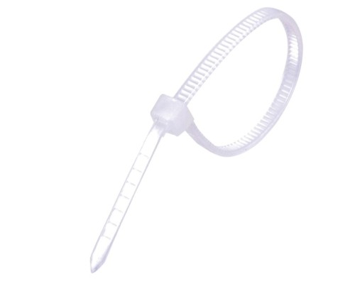 [Аксессуар] Exegate EX253854RUS Стяжка нейлоновая, неоткрывающаяся. Exegate <CV-250W>, 250мм, упак. 100шт White