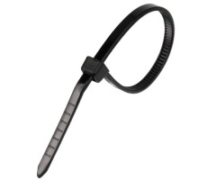 Exegate EX253856RUS Стяжка нейлоновая, неоткрывающаяся. Exegate <CV-300B>, 300мм, упак. 100шт Black