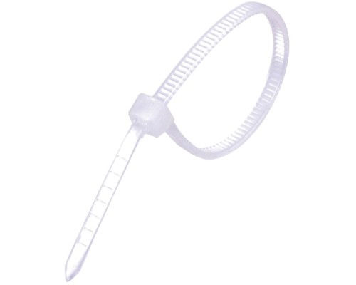 [Аксессуар] Exegate EX253855RUS Стяжка нейлоновая, неоткрывающаяся. Exegate <CV-300W>, 300мм, упак. 100шт White