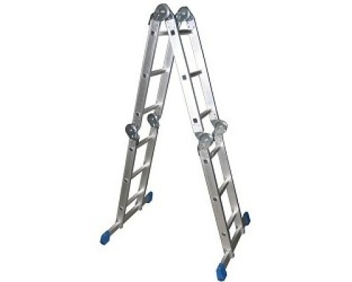 [Лестницы, стремянки] СИБИН Лестница-трансформер алюминиевая 4 x 3 ступ [38851]