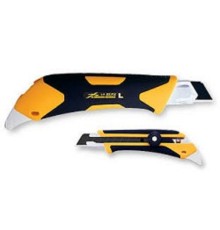 Нож OLFA, двухкомпонентный корпус, трещоточный фиксатор, 18мм [OL-L-5]