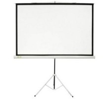 Экран Cactus Triscreen CS-PST-150X150 150х150 см 1:1, напольный белый