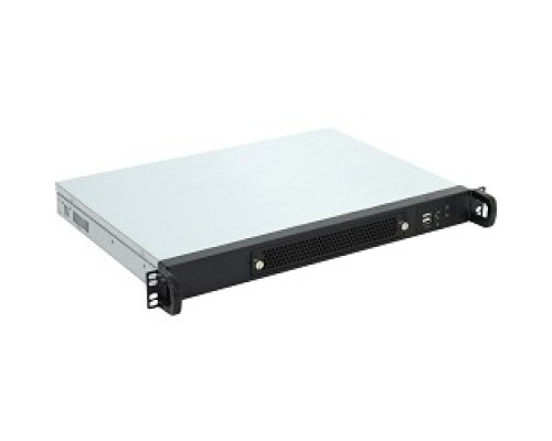[Корпус] Procase UM130-B-0, Корпус 1U rear/front-access server case, черный, без блока питания, глубина 300мм,  MB 9.6