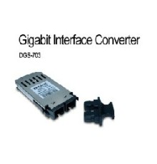 D-Link DGS-703 GBIC-трансивер с 1 портом 1000Base-LX для одномодового оптического кабеля (до 10 км)