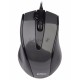 Мышь проводная A4Tech N-500F серый глянец/черный, 1200 dpi, USB, кнопки - 4