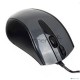 Мышь проводная A4Tech N-500F серый глянец/черный, 1200 dpi, USB, кнопки - 4