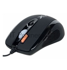 Мышь проводная A4Tech X-710MK черный, 2000 dpi, USB, кнопки - 7