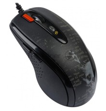 Мышь проводная A4Tech F5 черный, 3000 dpi, USB, кнопки - 7