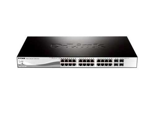 [Сетевое оборудование] D-Link DGS-1210-28/ME/B1A Управляемый коммутатор 2 уровня с 24 портами 10/100/1000Base-T и 4 портами 1000Base-X SFP