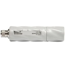 MikroTik RBGrooveGA-52HPacn Беспроводная точка доступа 2.4/5 ГГц 802.11ac Groove 52 ac with 720MHz CPU, 64MB RAM, 1 x Gigabit LAN, 1 x built-in high power 2.4/5GHz 802.11a/b/g/n/ac