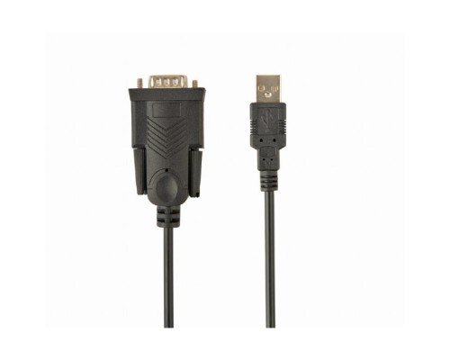 [переходник] Gembird Конвертер USB->SERIAL UAS-DB9M-02 AM/DB9M, 1,5 м, PL2303TA, WinXP-Win8, черный, пакет