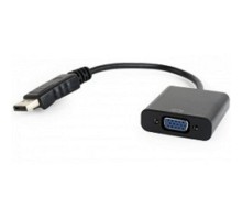 Cablexpert Переходник DisplayPort - VGA A-DPM-VGAF-02, 20M/15F, кабель 15см, пакет
