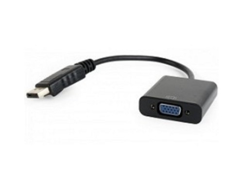 [переходник] Cablexpert Переходник DisplayPort - VGA A-DPM-VGAF-02, 20M/15F, кабель 15см, пакет
