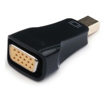 Cablexpert Переходник miniDisplayPort - VGA A-mDPM-VGAF-01, 20M/15F, черный, пакет