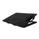 Теплоотводящая подставка Zalman ZM-NS2000 для ноутбуков 17“, размеры: 375 x 275 x 26.7 ~ 51.3 mm, интерфейс: USB2.0 x 3, USB Input x 1, вентилятор 200мм