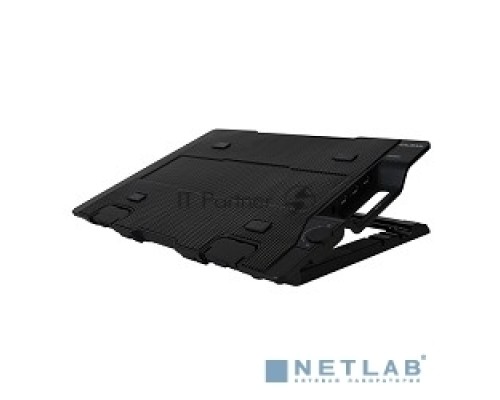 Теплоотводящая подставка Zalman ZM-NS2000 для ноутбуков 17“, размеры: 375 x 275 x 26.7 ~ 51.3 mm, интерфейс: USB2.0 x 3, USB Input x 1, вентилятор 200мм