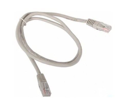 [Коммутационный шнур] Aopen Патч-корд UTP кат.5е 1м серый [ANP511_1M]
