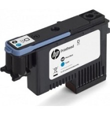 HP F9J86A Печатающаяя головка №744, Photo Black/Cyan {Designjet, (300ml)}