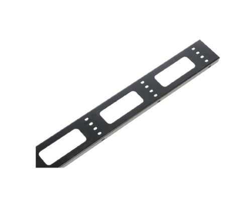 [Аксессуар] ЦМО Вертикальный кабельный органайзер для стойки внешний с окнами, ширина 95мм 49U, цвет черный (ВКО-СТК-49-9005)