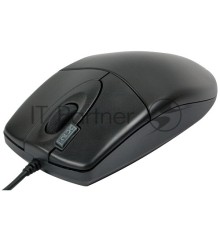 Мышь проводная A4Tech OP-620D черный, 1000 dpi, USB, кнопки - 4